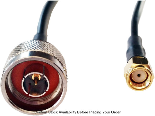 0.5M SMA R/P to N-Type Male LMR Cable