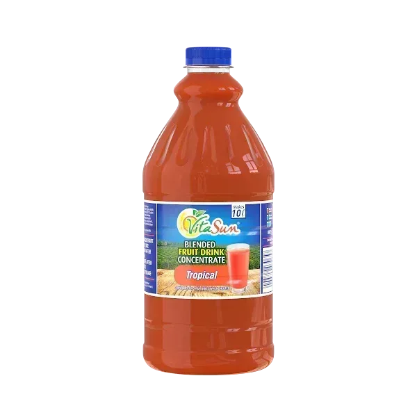 Vita Sun 6 X 2L Tropical Punch 8% Blended Fruit Drink Concentrate 2 Liter (Sold 6 x 2L Per Case) Guards On Duty Security