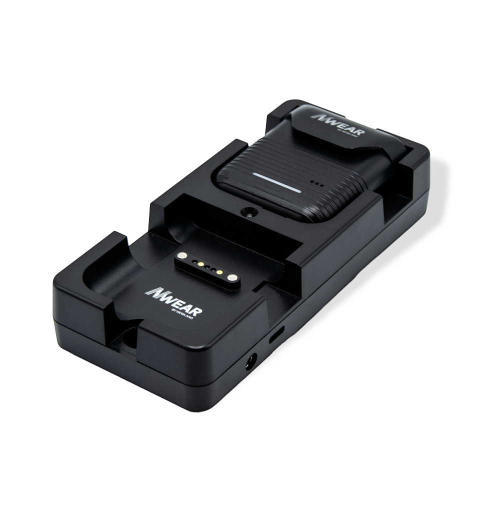 2 slot charging for WD2 includes USB-C cable (up to 5 Cradles can be linked to create multi dock solution)