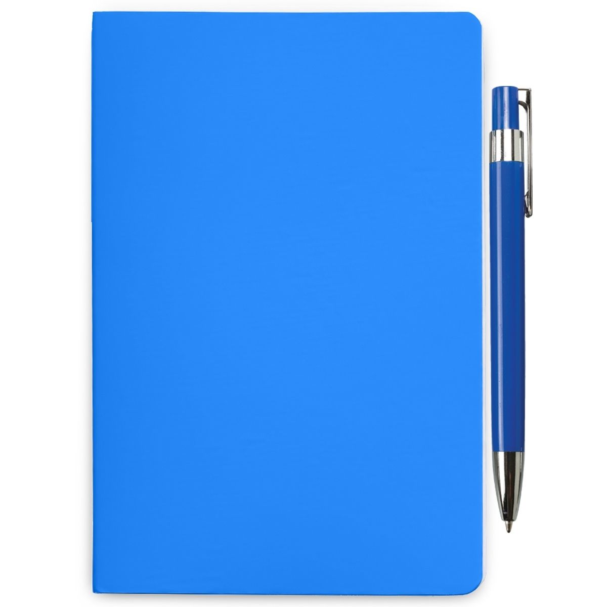 Scripted Style Notebook & Pen Set - Blue