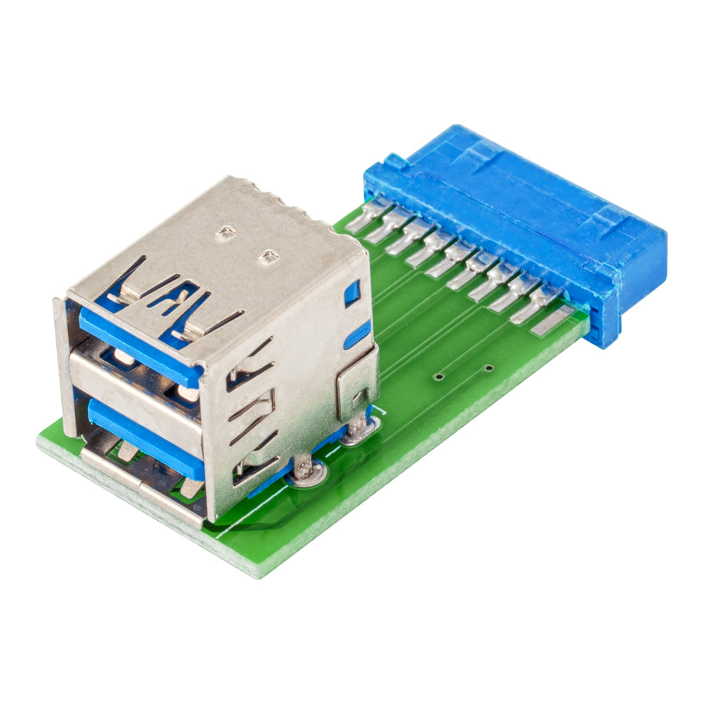 LINKQNET 19-PIN USB3.0 TO 2-PORT TYPE-A ADAPTER - Guards On Duty Shop & Security Guards
