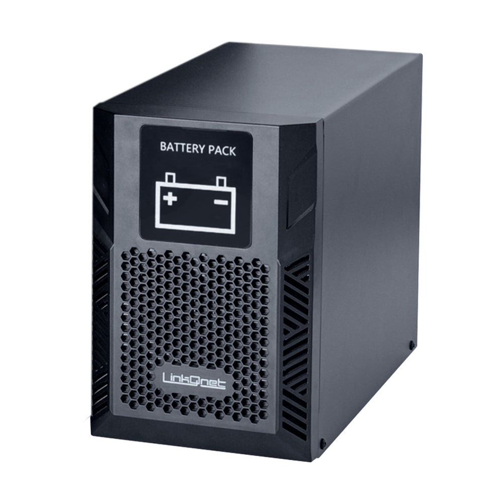 LINKQNET 24V BATTERY CASE TOWER FOR 1KVA MP UPS - POPULATED - Guards On Duty Shop & Security Guards