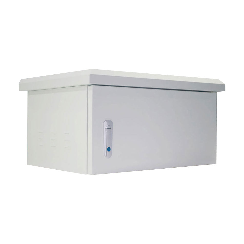 LINKQNET 6U 600X450 WALLMOUNT IP65 OUTDOOR CABINET - Guards On Duty Shop & Security Guards