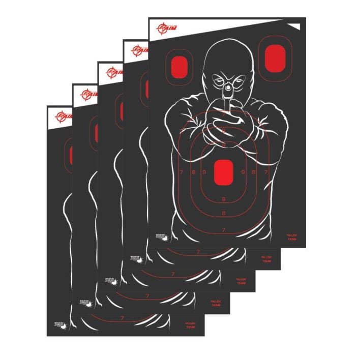 ALLEN BAD GUY TARGET 12X18 5 PACK ALLEN BAD GUY TARGET 12X18 5 PACK