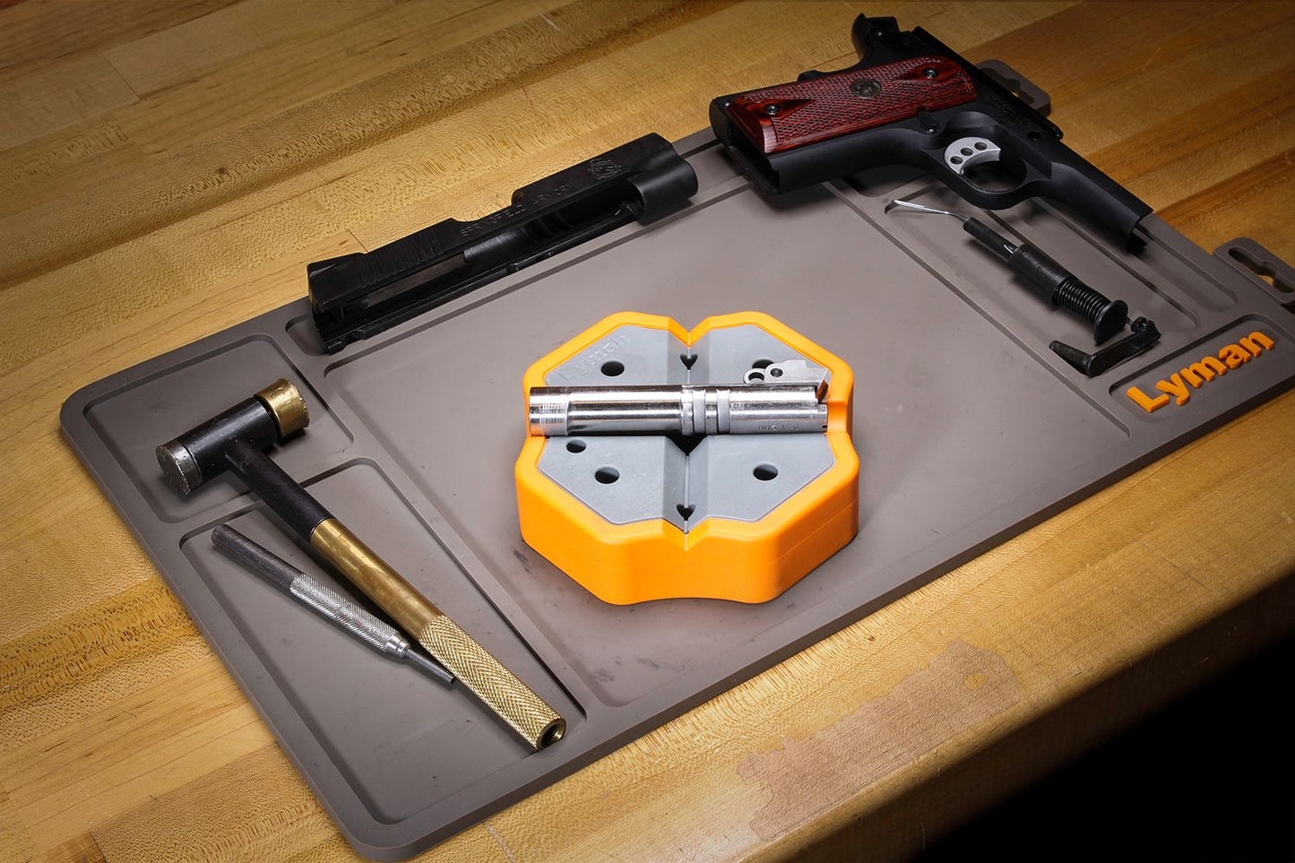 LYMAN X-BLOCK GUNSMITH BENCH BLOCK — RLY-04079