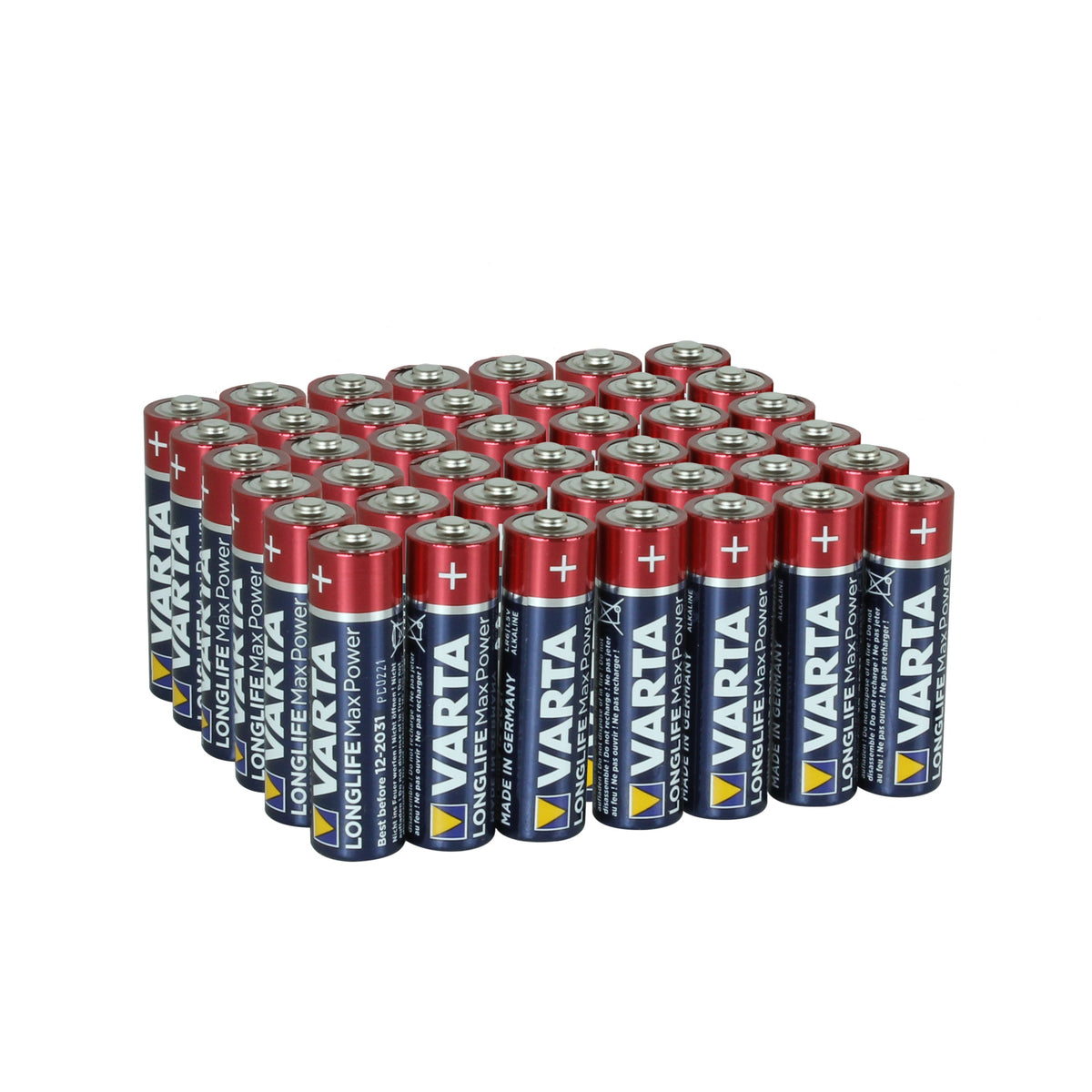 Varta Longlife Max Power Batteries AA Bulk Pack 160Pcs