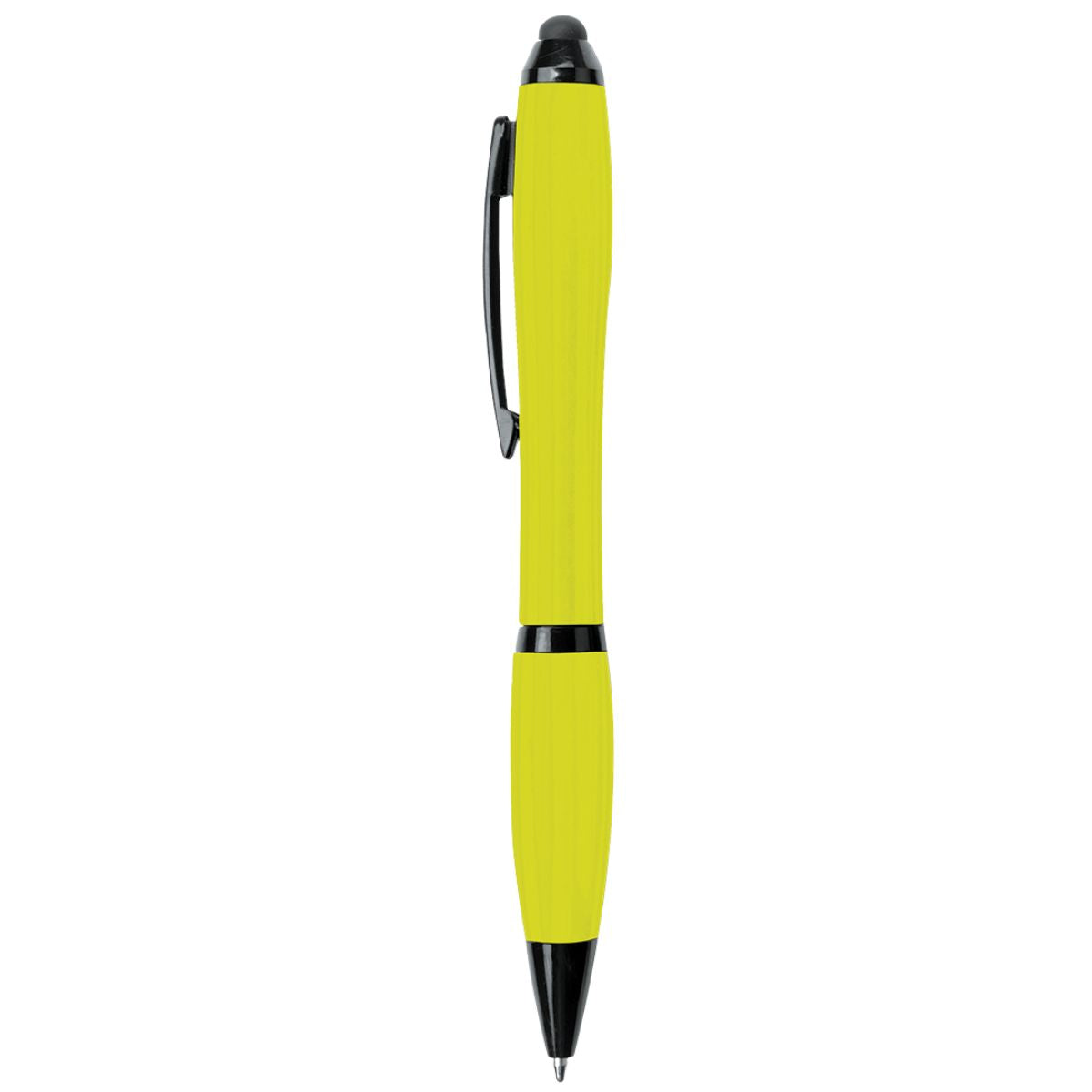 Bold Twist Stylus Pen - Yellow