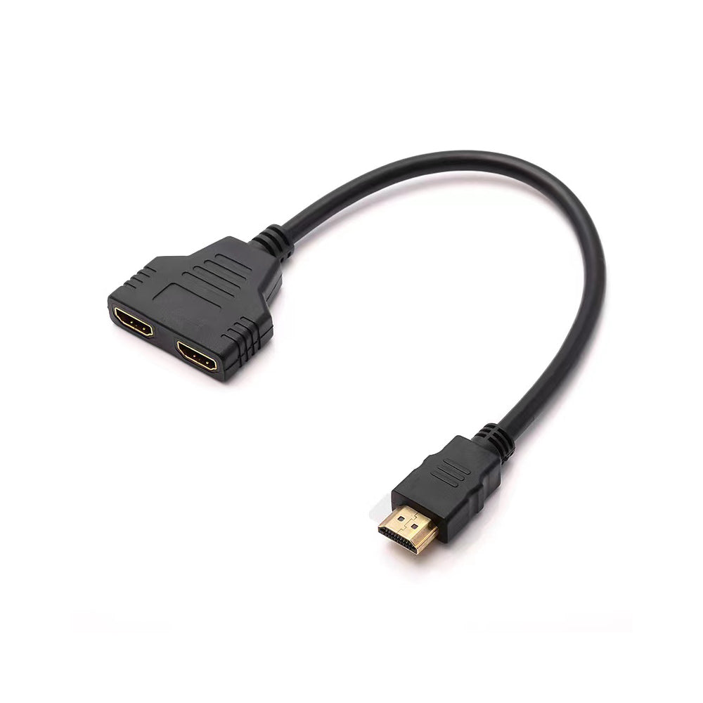 30cm 2 Port Hdmi Splitter Cable - (cab-hdm44f) — LinkQnet | Guards on Duty Shop