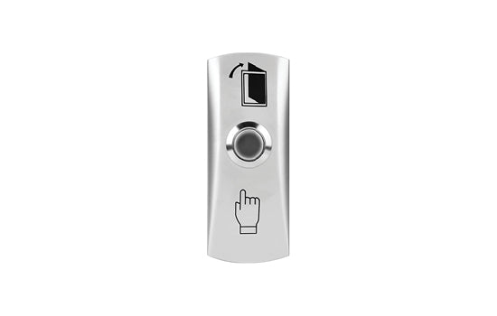 Exit Button, Steel - surface mount