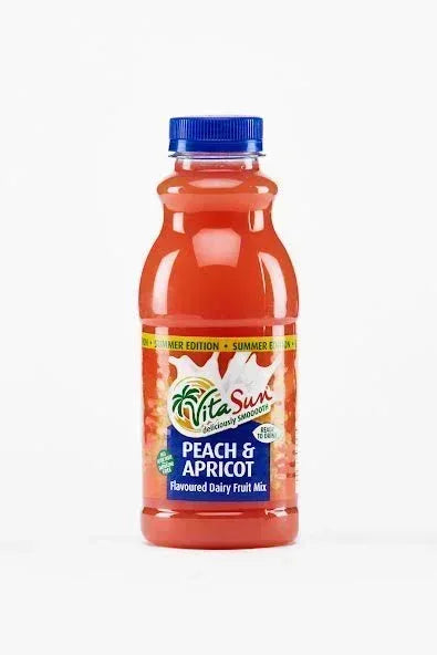 Vita Sun 10 X 500ml Dairy Blend Peach Apricot Fruit Drink (Sold 10 X 500ML Per Case) Guards On Duty Security