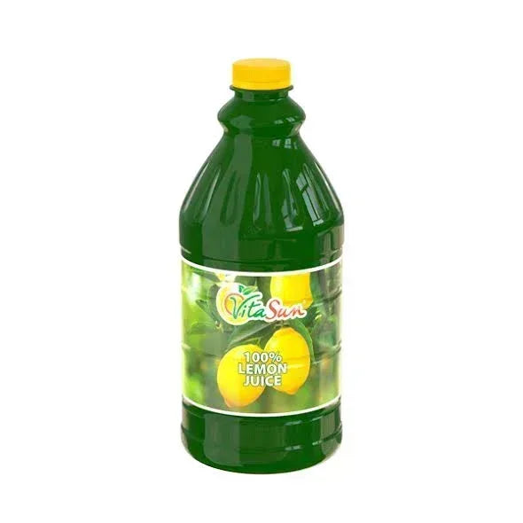 6 X 2L VITA SUN 100% LEMON JUICE (Sold 6 X 2 L Per Case) Guards On Duty Security