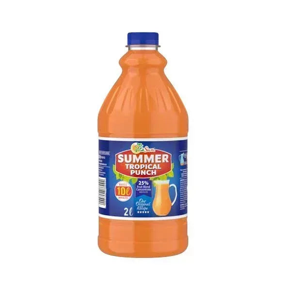 6 X 2L VITA SUN SUMMER TROPICAL PUNCH (Sold 6 X 2 L Per Case) Guards On Duty Security