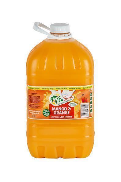 Vita Sun 4 X 3L Dairy Blend Mango Orange Fruit Drink (Sold 4 X 3 L Per Case) Guards On Duty Security