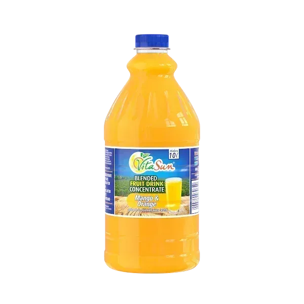 Vita Sun 6 X 2L Mango Orange 8% Blended Fruit Drink Concentrate 2 Liter (Sold 6 x 2L Per Case) Guards On Duty Security