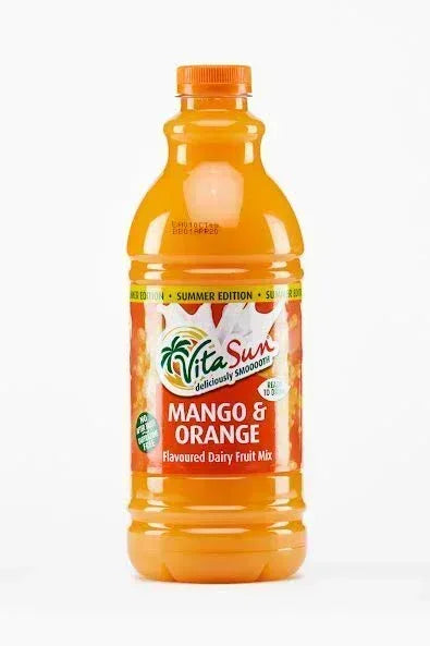 Vita Sun 9 X 1.5L Dairy Blend Mango Orange Fruit Drink (Sold 9 X 1.5L Per Case) Guards On Duty Security