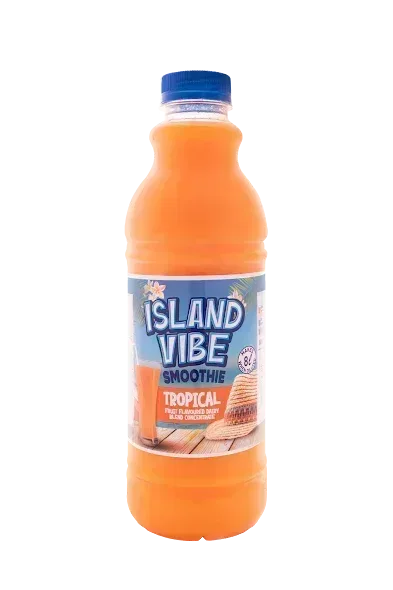 9 X 1L ISLAND VIBE 1+7 DAIRY BLEND Tropical (Sold 9 X 1L Per Case) Guards On Duty Security