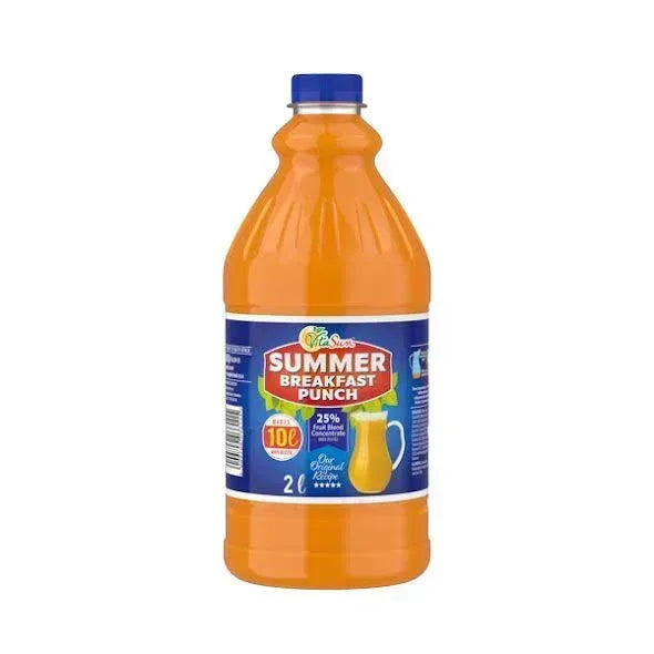 6 X 2L VITA SUN SUMMER BREAKFAST PUNCH (Sold 6 X 2 L Per Case) Guards On Duty Security
