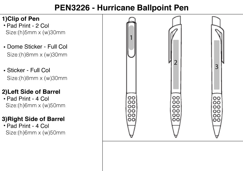 Hurricane Ballpoint Pen
