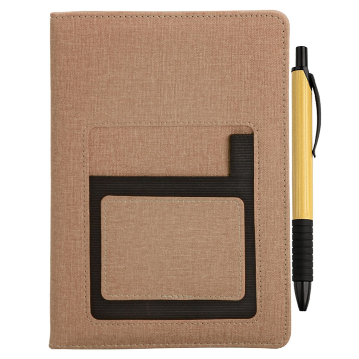 Lines & Legend Notebook & Pen Set - Beige