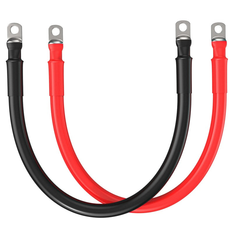 1.8m 2x25mm Battery Cable Red/black