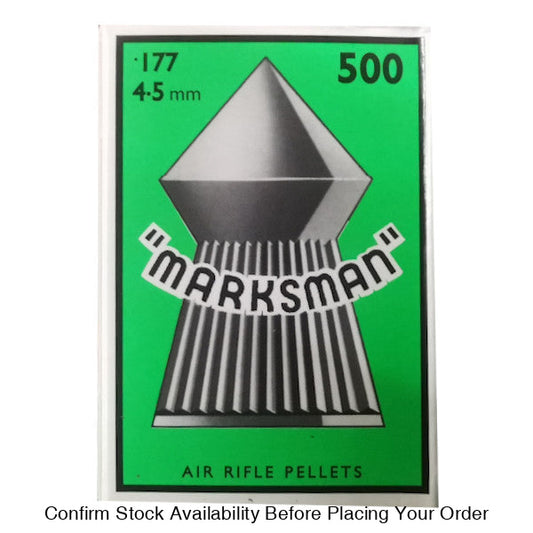 10 X Marksman.177 Cal Pointed Pellets 500’s (Bulk 10 Box Buy) Marksman.177 Cal Pointed Pellets 500’s