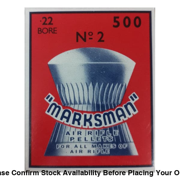 10 X Marksman.22 Cal Round Pellets 100’s (Bulk 10 Box Buy) Marksman.22 Cal Round Pellets 500’s