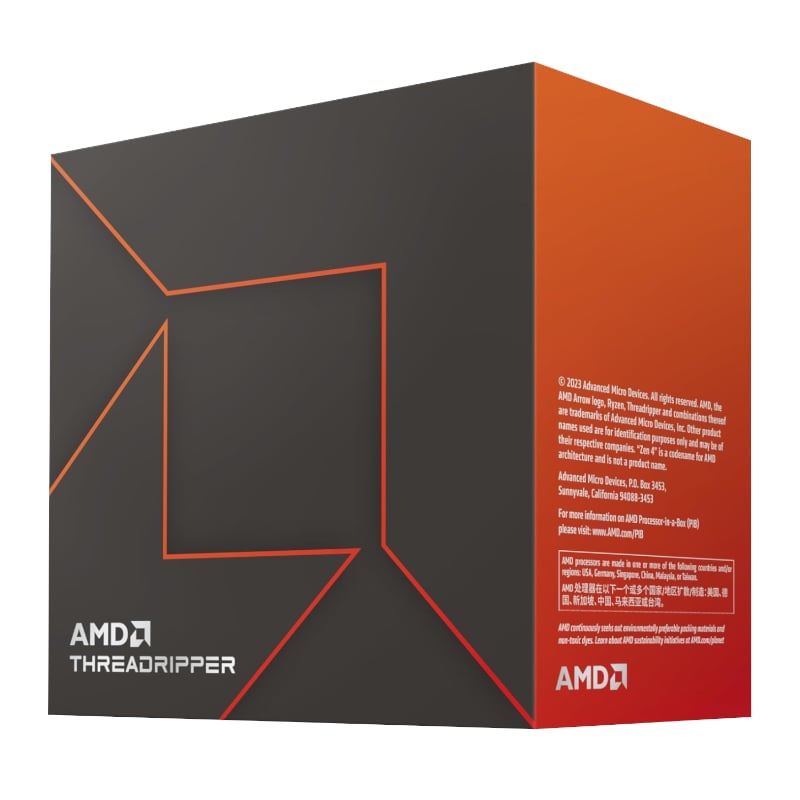 AMD RYZEN Threadripper 7960X 24-Core 4.2GHz sTR5 CPU