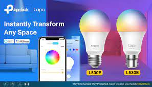 TP-Link Tapo Smart WiFi Multicolour Light Bulb | Tapo L530B