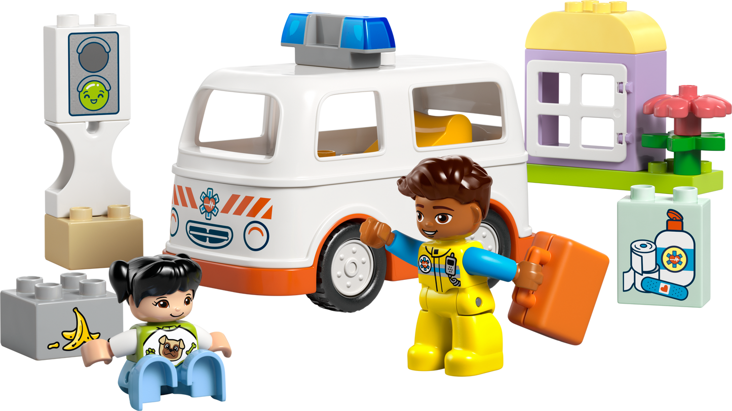 LEGO Ambulance & Driver — Set 10447