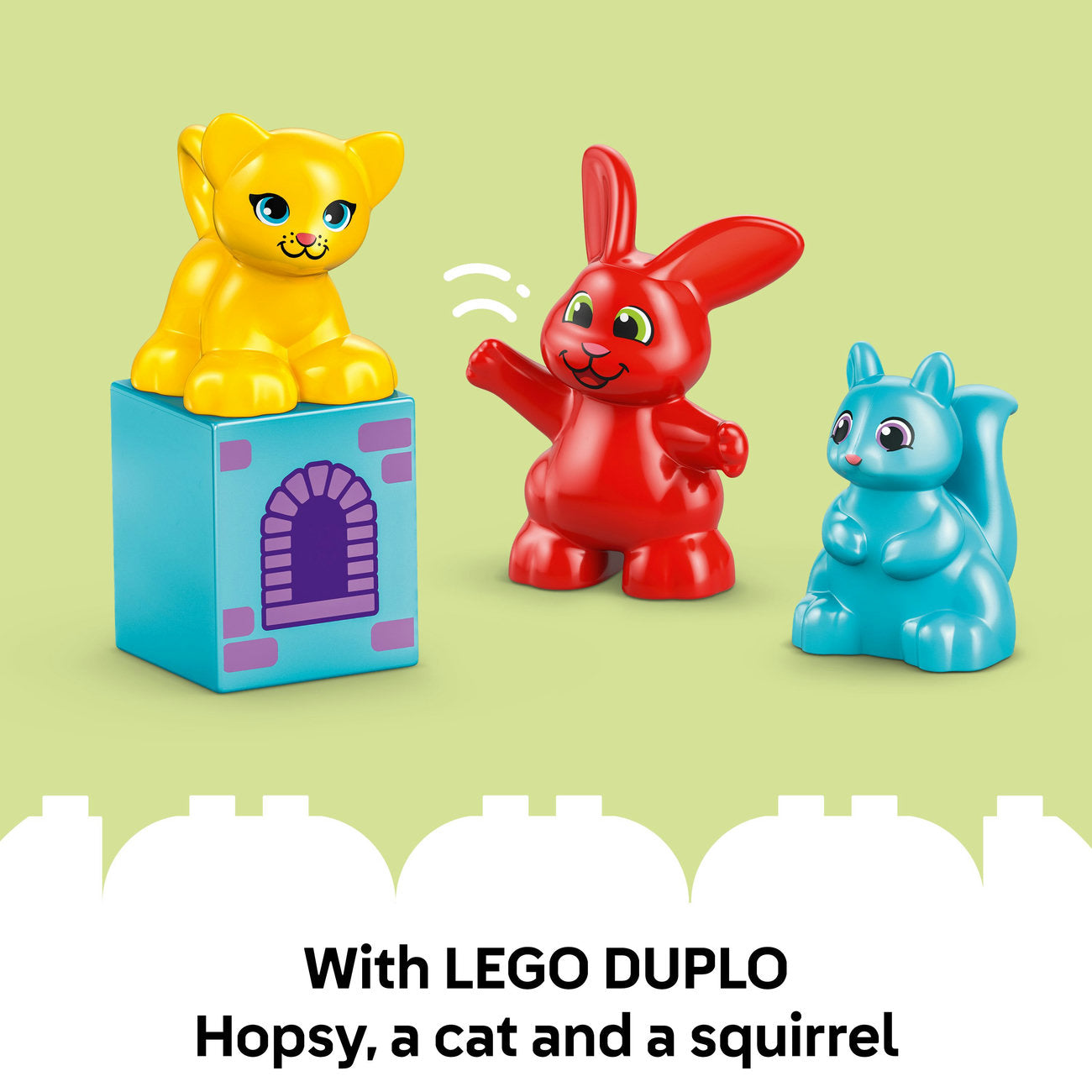 LEGO® DUPLO® Hopsy’s Castle Game Learn-Through-Play Building Toy 10450
