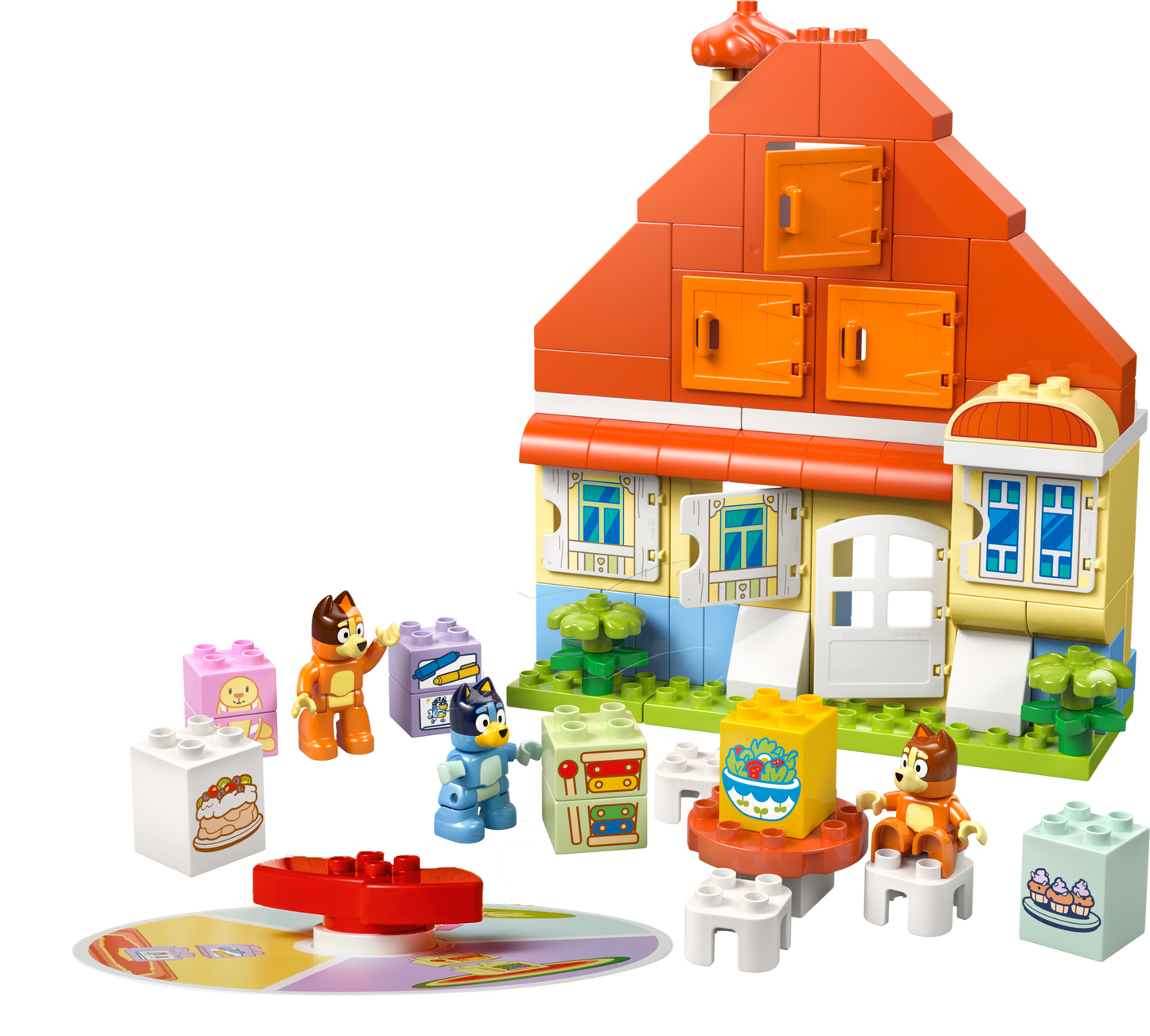 LEGO Bluey's Family House with Memory Game — Set 10459