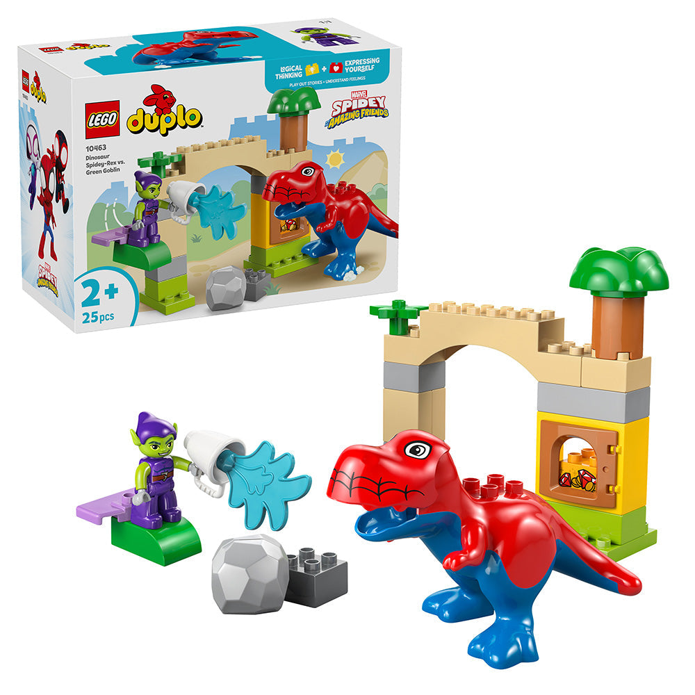 LEGO® DUPLO® Marvel Dinosaur Spidey-Rex vs. Green Goblin 10463