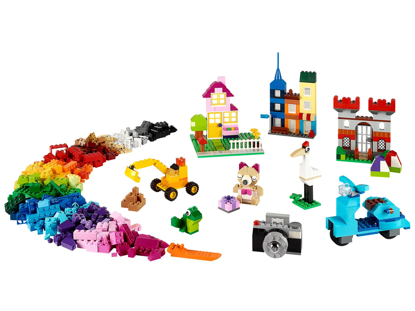 LEGO Large Creative Brick Box — Set 10698