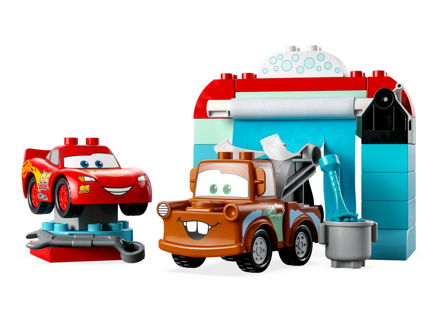 LEGO Lightning McQueen & Mater's Car Wash Fun — Set 10996