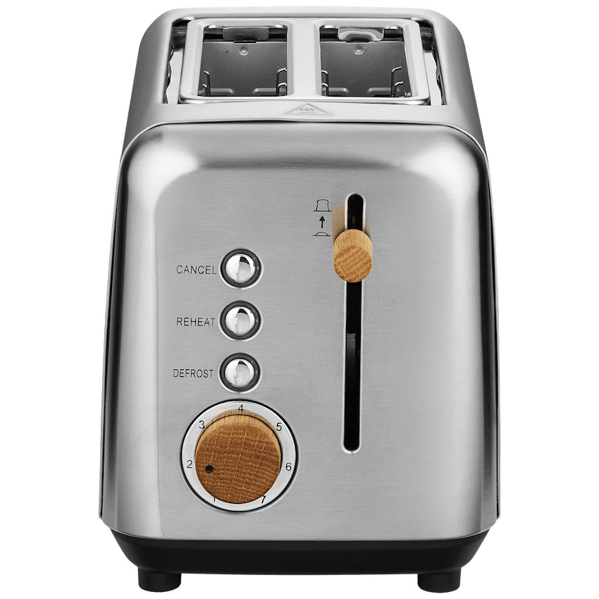 Boden Stark Anson Collection 2-Slice Stainless Steel Toaster