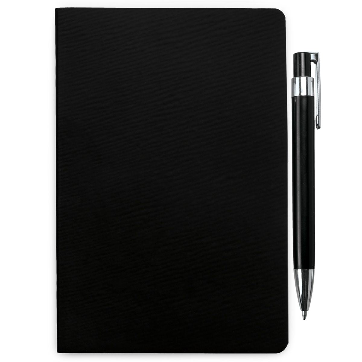 Scripted Style Notebook & Pen Set - Black