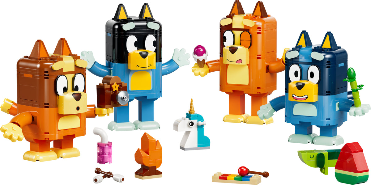 LEGO Brick-Built Bluey Family — Set 11217