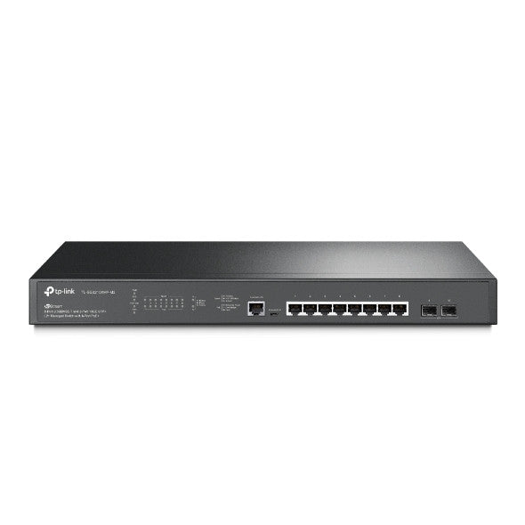 TP-Link Omada 8-Port 2.5G PoE+ L2+ Switch 8×2.5G PoE+ 2×10G SFP+ 240W 1U Rackmount
