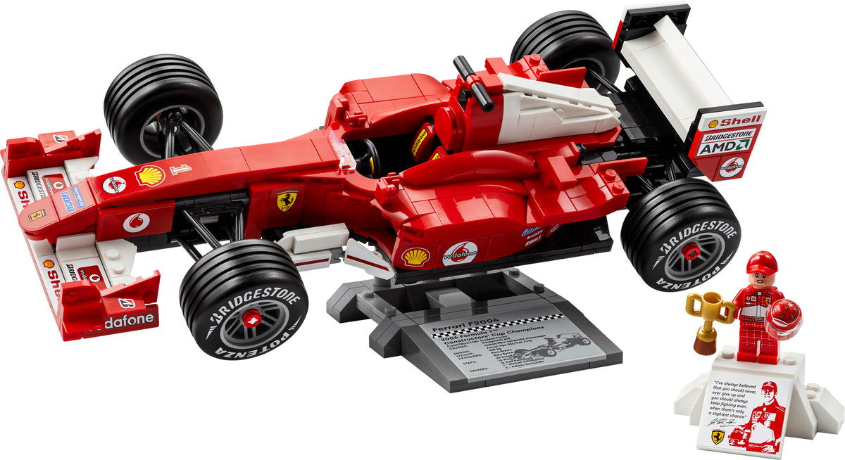 LEGO Ferrari F2004 & Michael Schumacher — Set 11375