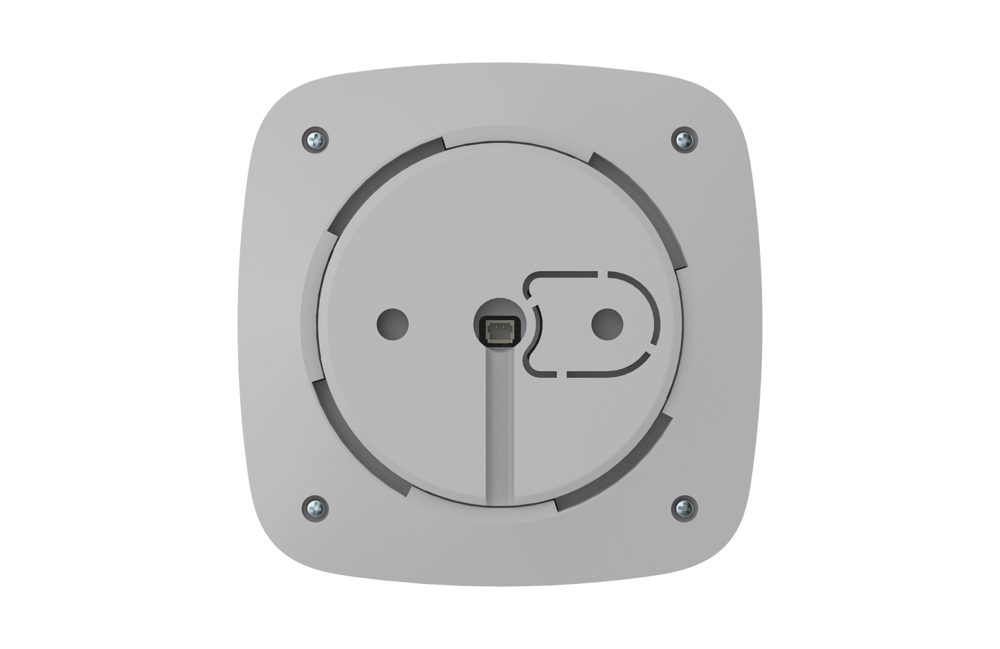 AJAX Security - HomeSiren Jeweller - White Indoor Compact Wireless Siren | AJAX-HS-INDR-W