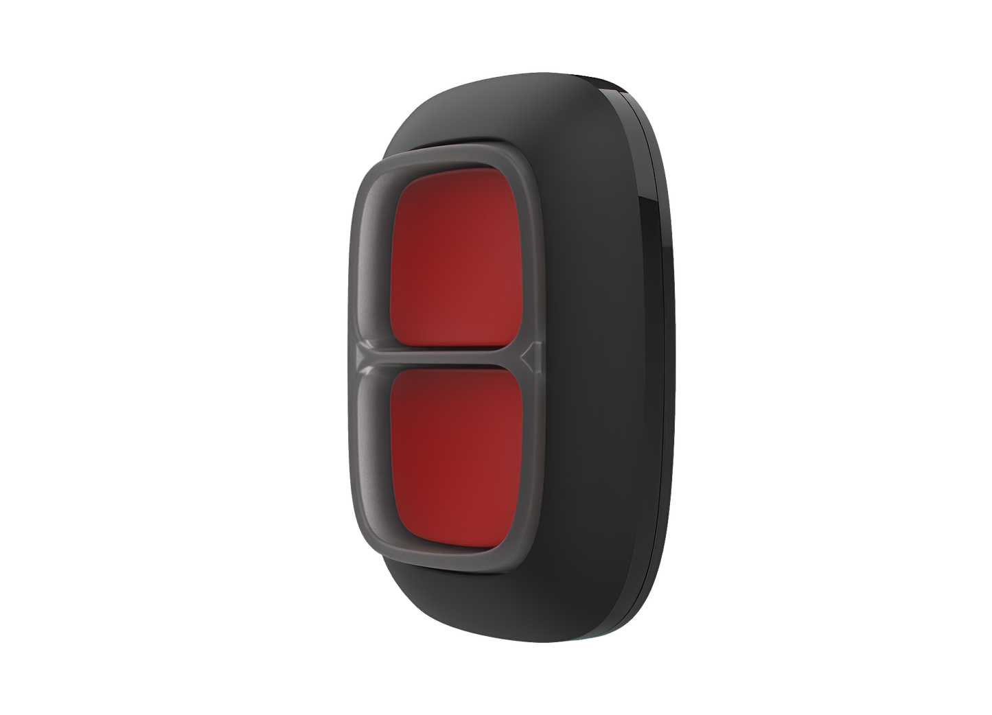 AJAX Security - DoubleButton Jeweller - Double Black Wireless Smart Button for Panic and Control Modes | AJAX-PB-DOUBLE-B