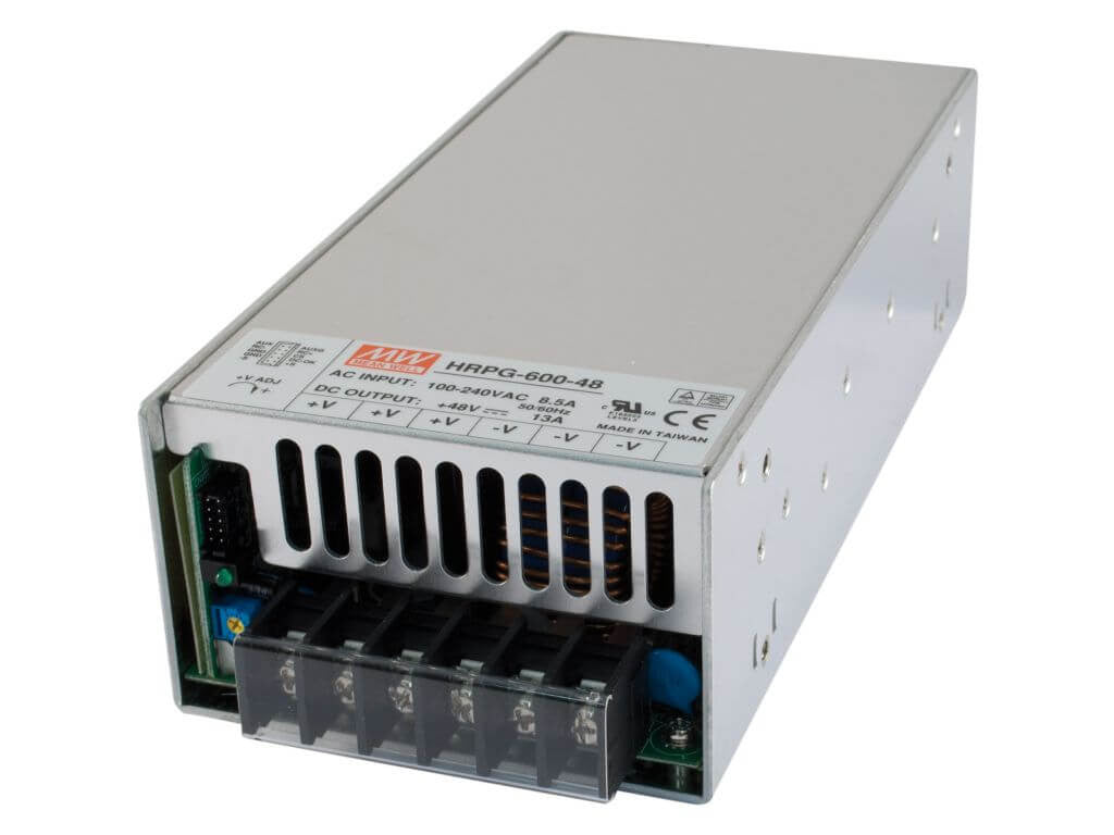 Mean Well - 600W High Reliabilty Single Output Power, Input: 85-264VAC, Output: 48V (0-13A)