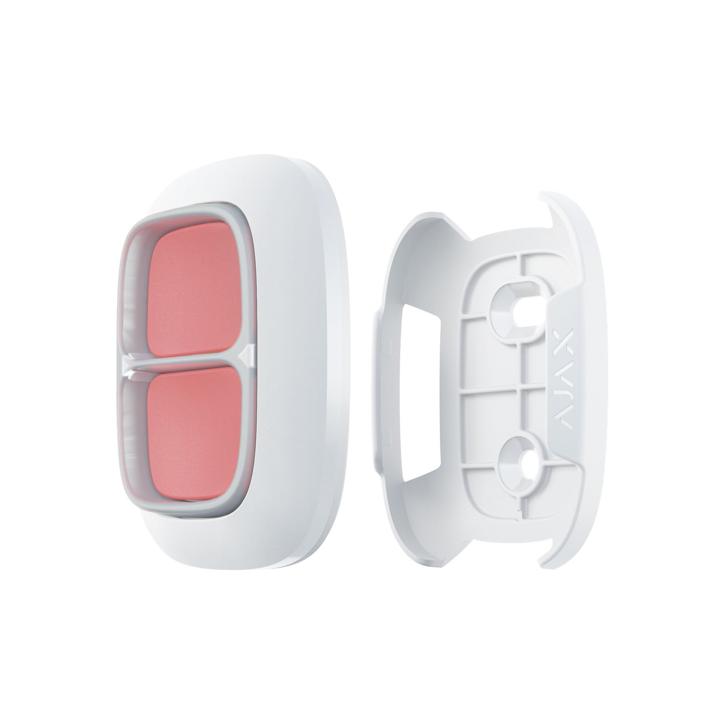 AJAX Security - Button Holder for Button/Double Button White | AJAX-PB-H-W