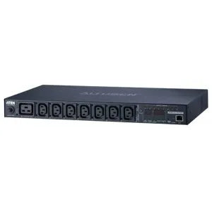 20A/16A 8-Outlet 1U Outlet-Metered & Switched eco PDU