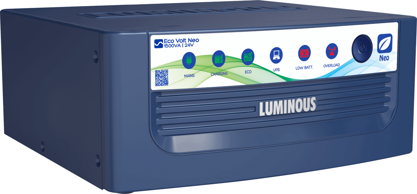 Luminous - EcoVolt NEO Inverter, 2000VA, 24V