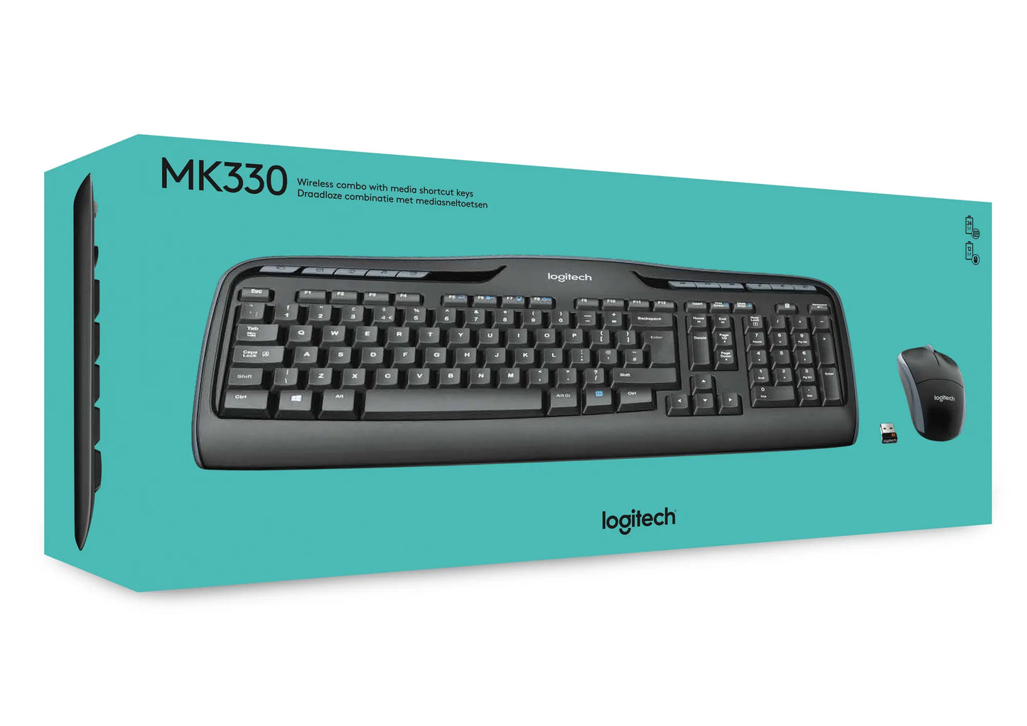 Logitech(R) MK330 Wireless Combo