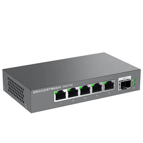 Grandstream Enterprise 5 port Unmanaged 2.5G Switch | GWN7700M