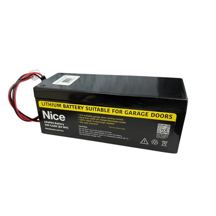 Nice SA Accessories Lithium Battery 24VDC 3,5A/h DC BLUE