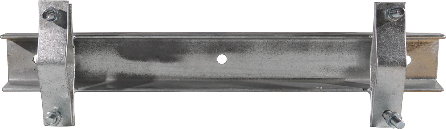 Flush Mount Heavy Duty, 20mm Offset, 38-110mm, Two Clamp, Galvanised