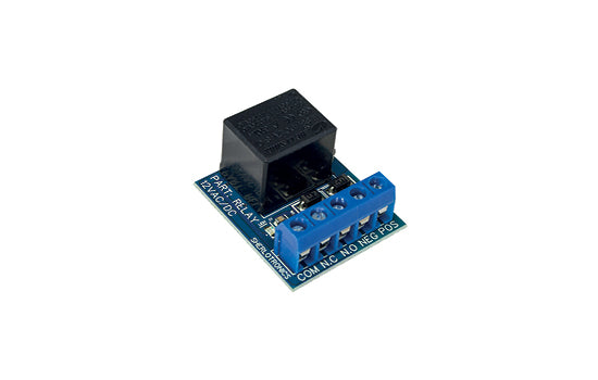 12Volt DC Relay Board without Status Indicator - Relay type SPDT with COM, COM, NO & NC termination